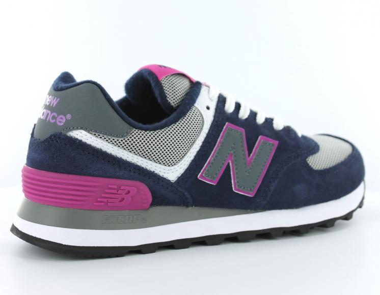 new balance bleu et rose 574